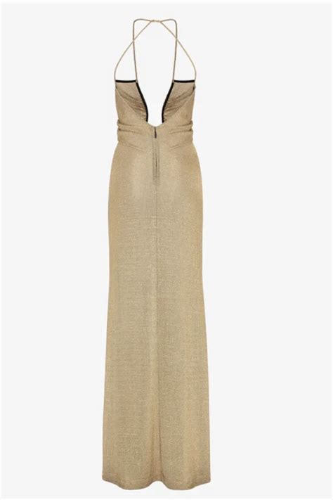 fendi gold lurex dress hire|Shop Women's Designer Gold Dresses .